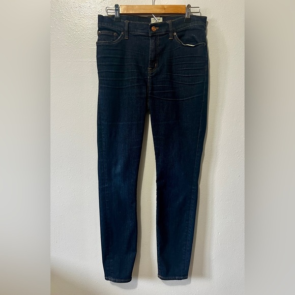 J. Crew Dark Wash Lookout High Rise Skinny Jean - Size 29 - Picture 6 of 10
